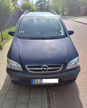 Opel Zafira cena 4300 przebieg: 245400, rok produkcji 2003 z Łódź małe 154